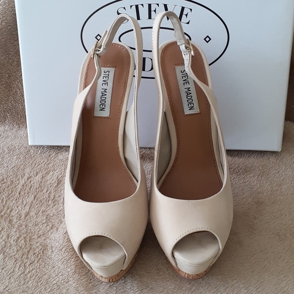 Steve MADDEN ☺ peep-toe slingback - Picture 3 of 12
